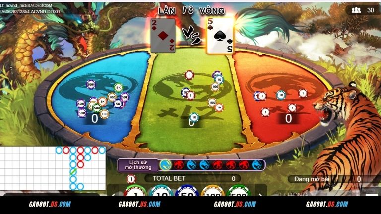 Bí quyết chơi Dragon Tiger GA888 giúp tối ưu lợi nhuận