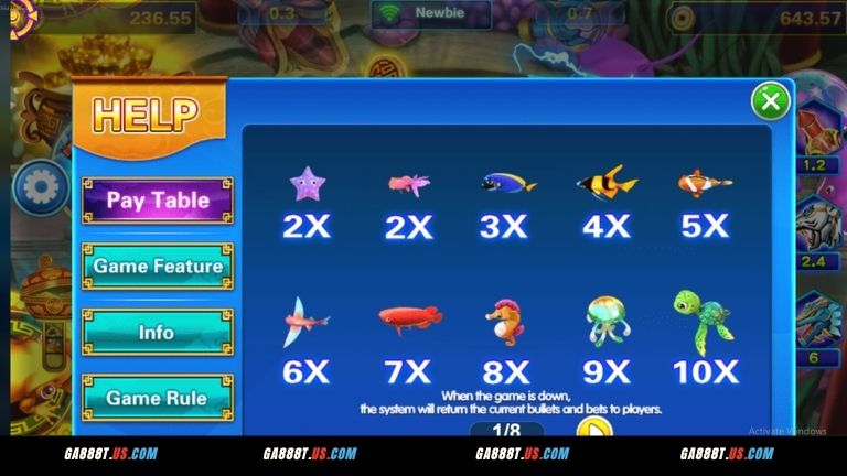 Bỏ túi mẹo chơi Cai Shen Fishing GA888 thắng lớn