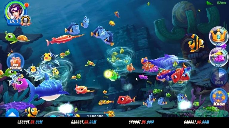 Cách chơi bắn cá Paradise tại GA888 cho người mới