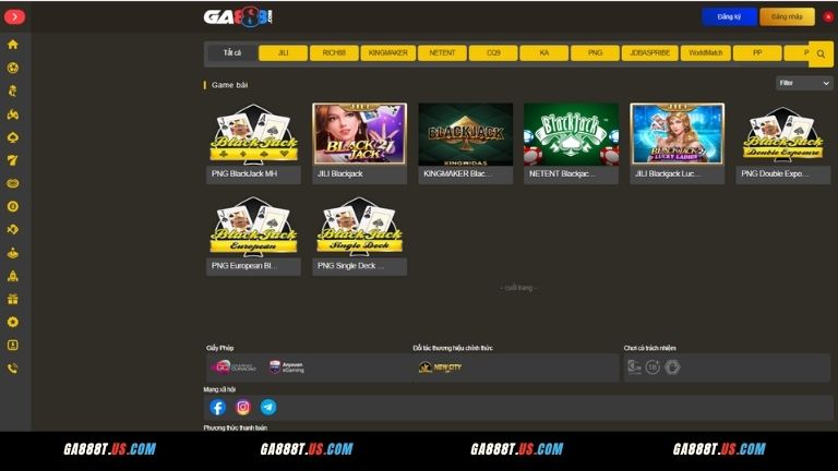 Giới thiệu đôi nét Blackjack GA888