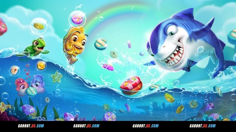 Hệ số trả thưởng game bắn cá Happy Fishing GA888