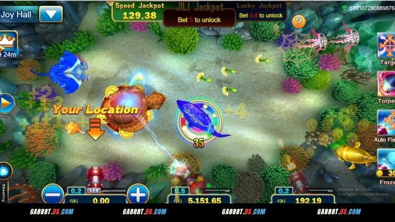 Mẹo chinh phục Jackpot Fishing tại GA888 từ cao thủ