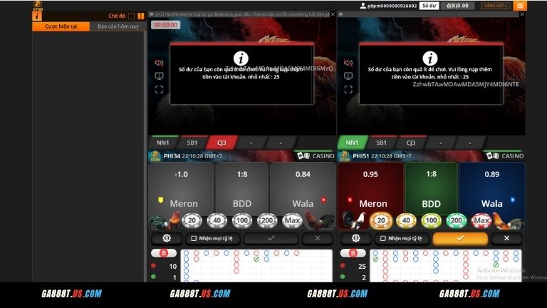 Những hình thức đá gà GA888 được ưa chuộng nhất