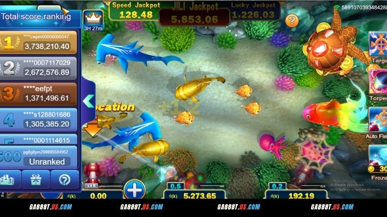 Những yếu tố làm nên sự đặc sắc của Jackpot Fishing GA888